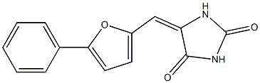  5-[(5-phenyl-2-furyl)methylene]-2,4-imidazolidinedione