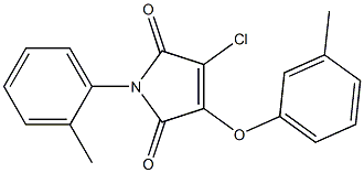 3-chloro-4-(3-methylphenoxy)-1-(2-methylphenyl)-1H-pyrrole-2,5-dione