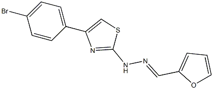 2-furaldehyde [4-(4-bromophenyl)-1,3-thiazol-2-yl]hydrazone