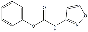 phenyl 3-isoxazolylcarbamate 化学構造式