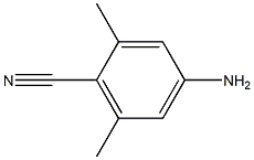 4-amino-2,6-dimethylbenzonitrile Structure