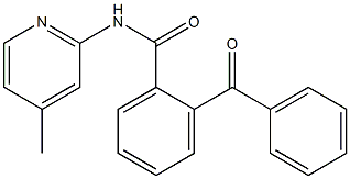 2-benzoyl-N-(4-methyl-2-pyridinyl)benzamide