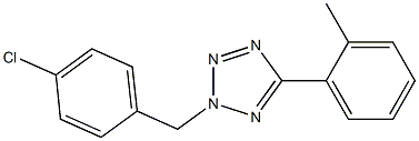 2-(4-chlorobenzyl)-5-(2-methylphenyl)-2H-tetraazole
