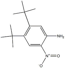 4,5-ditert-butyl-2-nitroaniline,,结构式