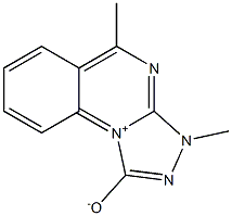 3,5-dimethyl-3H-[1,2,4]triazolo[4,3-a]quinazolin-10-ium-1-olate Structure