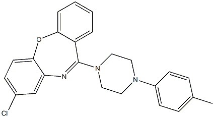 8-chloro-11-[4-(4-methylphenyl)-1-piperazinyl]dibenzo[b,f][1,4]oxazepine