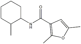  2,5-dimethyl-N-(2-methylcyclohexyl)-3-furamide