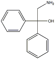 2-amino-1,1-diphenylethanol Struktur