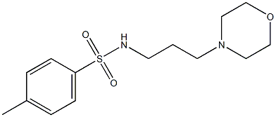 4-methyl-N-[3-(4-morpholinyl)propyl]benzenesulfonamide