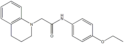 2-(3,4-dihydroquinolin-1(2H)-yl)-N-(4-ethoxyphenyl)acetamide