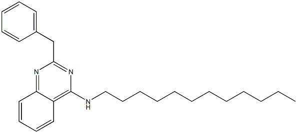 2-benzyl-N-dodecyl-4-quinazolinamine