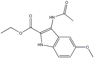  ethyl 3-(acetylamino)-5-methoxy-1H-indole-2-carboxylate