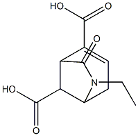 6-ethyl-7-oxo-6-azabicyclo[3.2.1]oct-2-ene-2,8-dicarboxylic acid|