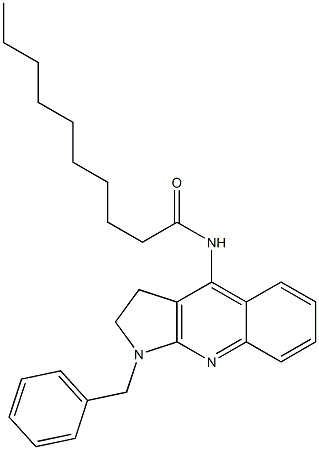 N-(1-benzyl-2,3-dihydro-1H-pyrrolo[2,3-b]quinolin-4-yl)decanamide