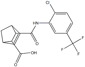 3-{[2-chloro-5-(trifluoromethyl)anilino]carbonyl}bicyclo[2.2.1]hept-5-ene-2-carboxylic acid