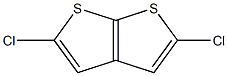 2,5-dichlorothieno[2,3-b]thiophene Struktur