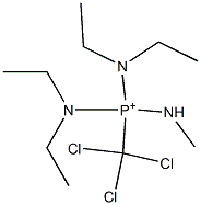 bis(diethylamino)(methylamino)(trichloromethyl)phosphonium