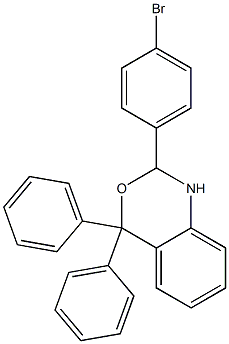 2-(4-bromophenyl)-4,4-diphenyl-1,4-dihydro-2H-3,1-benzoxazine