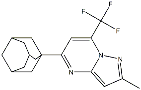 5-(1-adamantyl)-2-methyl-7-(trifluoromethyl)pyrazolo[1,5-a]pyrimidine