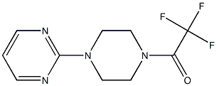 2-[4-(trifluoroacetyl)-1-piperazinyl]pyrimidine 结构式