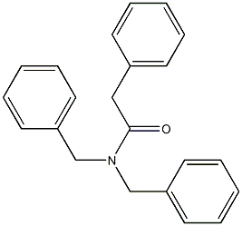 2-phenyl-N,N-bis(phenylmethyl)acetamide