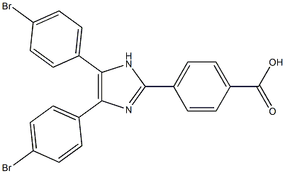 4-[4,5-bis(4-bromophenyl)-1H-imidazol-2-yl]benzoic acid|