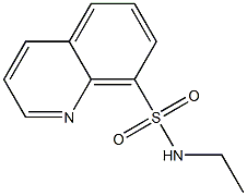 N-ethyl-8-quinolinesulfonamide Structure