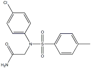  2-{4-chloro[(4-methylphenyl)sulfonyl]anilino}acetamide