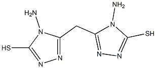 4-amino-5-[(4-amino-5-sulfanyl-4H-1,2,4-triazol-3-yl)methyl]-4H-1,2,4-triazole-3-thiol