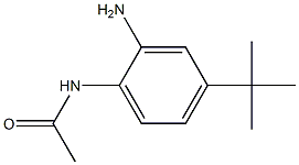 N-(2-amino-4-tert-butylphenyl)acetamide Struktur