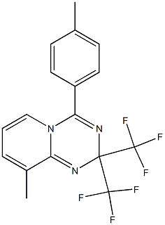 9-methyl-4-(4-methylphenyl)-2,2-bis(trifluoromethyl)-2H-pyrido[1,2-a][1,3,5]triazine