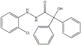  N'-(2-chlorophenyl)-2-hydroxy-2,2-diphenylacetohydrazide