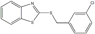 1,3-benzothiazol-2-yl 3-chlorobenzyl sulfide