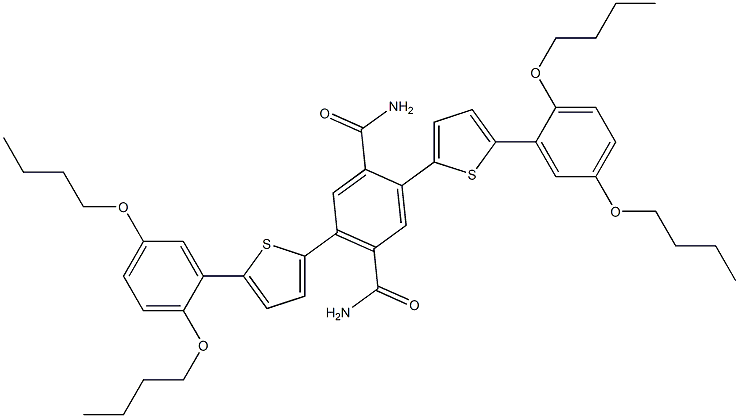 2,5-bis[5-(2,5-dibutoxyphenyl)-2-thienyl]terephthalamide