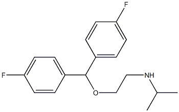 N-{2-[bis(4-fluorophenyl)methoxy]ethyl}-N-isopropylamine