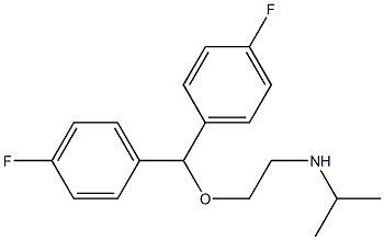  N-{2-[bis(4-fluorophenyl)methoxy]ethyl}-N-isopropylamine