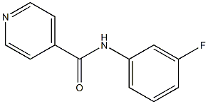 N-(3-fluorophenyl)isonicotinamide Structure