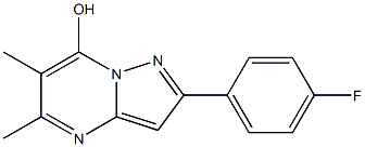  2-(4-fluorophenyl)-5,6-dimethylpyrazolo[1,5-a]pyrimidin-7-ol