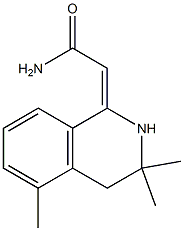  2-(3,3,5-trimethyl-3,4-dihydro-1(2H)-isoquinolinylidene)acetamide