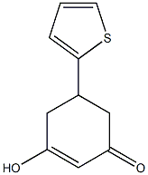 3-hydroxy-5-(2-thienyl)-2-cyclohexen-1-one 结构式