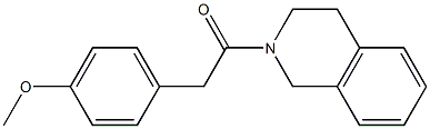 2-{[4-(methyloxy)phenyl]acetyl}-1,2,3,4-tetrahydroisoquinoline