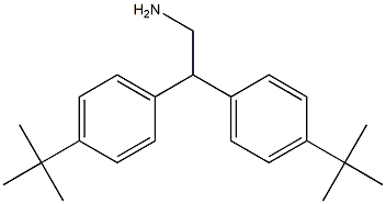 2,2-bis(4-tert-butylphenyl)ethylamine Structure