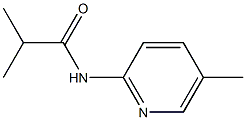 2-methyl-N-(5-methyl-2-pyridinyl)propanamide,,结构式