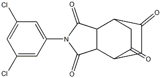 4-(3,5-dichlorophenyl)-4-azatricyclo[5.2.2.0~2,6~]undecane-3,5,8,10-tetrone