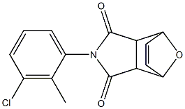  4-(3-chloro-2-methylphenyl)-10-oxa-4-azatricyclo[5.2.1.0~2,6~]dec-8-ene-3,5-dione