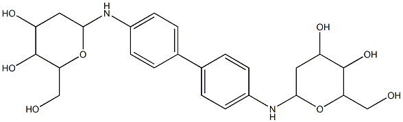 6-[(4'-{[4,5-dihydroxy-6-(hydroxymethyl)tetrahydro-2H-pyran-2-yl]amino}[1,1'-biphenyl]-4-yl)amino]-2-(hydroxymethyl)tetrahydro-2H-pyran-3,4-diol