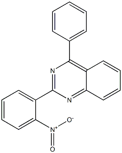 2-{2-nitrophenyl}-4-phenylquinazoline Structure