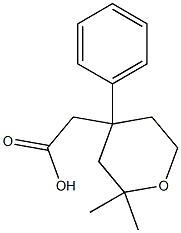 (2,2-dimethyl-4-phenyltetrahydro-2H-pyran-4-yl)acetic acid|(2,2-dimethyl-4-phenyltetrahydro-2H-pyran-4-yl)acetic acid