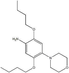 2,5-dibutoxy-4-(4-morpholinyl)phenylamine