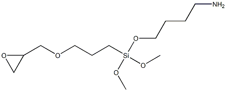 aminopropyl glycidoxypropyl trimethoxysilane,,结构式